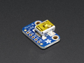 Adafruit USB Mini-B Breakout Board