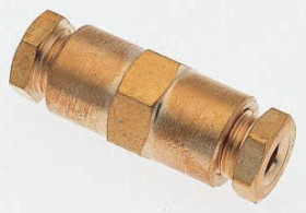 Złączka pneumatyczna Wciskane 6 mm Wciskane 6 mm Norgren Adapter prosty do rur