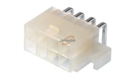 ZŁĄCZE WAFLOWE 2 PIN KATOWE DO DRUKU MESKIE Z UCHWYTAMI 4.2