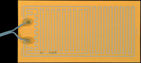 2125253 Heating foil, 24 V, 20 W, 100x200 mm, individual