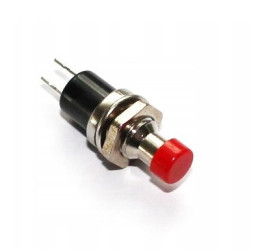 PBS-10B Monostable Button Switch - Red