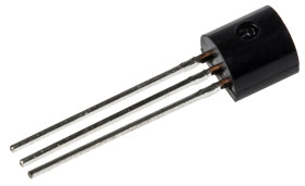 MOSFET N-kanałowy 200 mA TO-92 60 V Pojedynczy 400 mW 5 omów