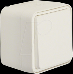 30763502 Wechselschalter AP W.1 polarweiß