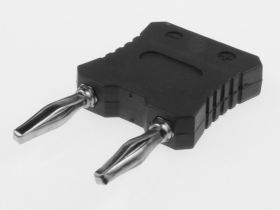 DP-26 Przejściówka do pomiaru temperatury dwa wtyki 4mm, gniazdo sondy K, m.in. do Escort-97, WYPRZEDAŻ, OSTATNIA SZTUKA