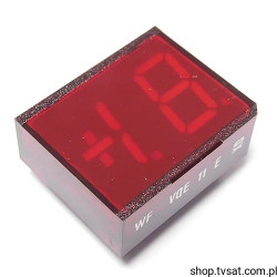 VQE11E LED 1+1/2XWK Red THT RFT