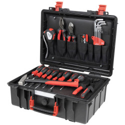 Wiha 45531 L Mechanic Basic Tool Set, 38 Piece (inc. Case)