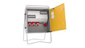 Rozdzielnica Budowlana Elbox-Xl W125-030000 Ip44 Wtyk Cee 125A-5P Gn: 3Xcee...