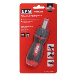 Wkrętak z magazynkiem + 6 bitów RED LINE