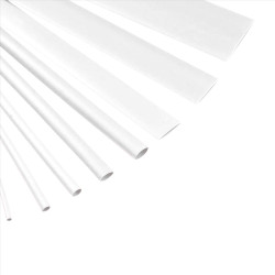 3.5mm x 1.2m White Heat Shrink Sleeve