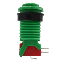 Przycisk sterowniczy zielony wciskany chwilowy wyłącznik