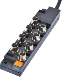 Rozdzielacz, 26x145x30mm, 10-30V DC, 8x M8 3pin, VK001032