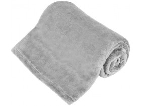 Koc polarowy 150x200 cm TEESA - szary