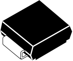 Dioda TVS jednokierunkowa Montaż powierzchniowy SMC 24.4V 48.3V SMCJ22A-TR