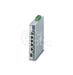 Switch ethernetowy 1xRJ45 10/100/1000 Mbps 4xRJ45 PoE 10/100/1000 Mbps 1xSFP...