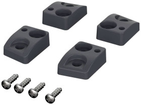 Bopla BCD WL-7024 20007100 Wspornik ścienny (D x S x W) 48 x 50 x 20 mm ABS grafitowy szary (ral 7024) 1 szt.