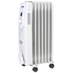 Sealey RD1500 Oil Filled Radiator 1500W/230V 7 Element
