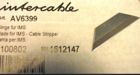 Ostrze zapasowe do nasadki AV63xxx (gdzie xxx = przekrój żyły kabla mm2)