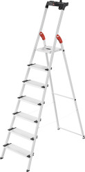Hailo L80 ComfortLine 8040707 aluminium Drabina składana ze stopniem zaw. wkładkę na narzędzia Maksymalna wysokość roboc