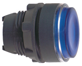 Przycisk, Ø 28.5mm, IP66, IP67, IP69K, kolor: Niebieski, Schneider Electric, Harmony XB5