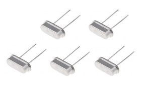 Opencircuit 8MHz Crystal Oscillator HC-49S - 5 stuks