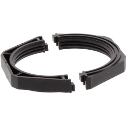 CONTA-CLIP 28619.4 KDS-GM Locknut M40 PA6.6 Black 5 pcs Metric Thread