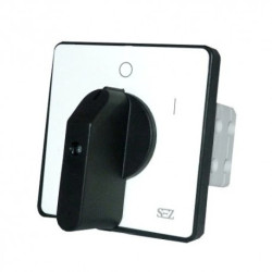 Łącznik krzywkowy 0-1 500V 63A przełącznik z pozycją 0 z dźwignią oraz szyldem S63 JD 1104 A6 SEZ