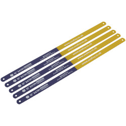 Sealey HSB0524 HSS Bi-Metal Hacksaw Blade 24tpi 300mm - Pack of 5