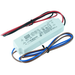 LPV-20-12 Mean Well 20W 12V LED Power Supply IP67