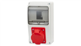 Rozdzielnica Lago 6M - Gniazda 32A 5P /6 Modułów/