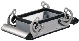 Surface mount housing, size A32, die-cast aluminum, cross bow locking, IP65, 1665860000