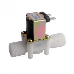 Elektrozawór 12V 1/2" cala zawór elektryczny NC DN15 0,8 MPa