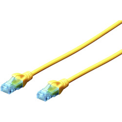 Digitus DK-1512-020/Y Network cable CAT 5e U/UTP 2m Yellow