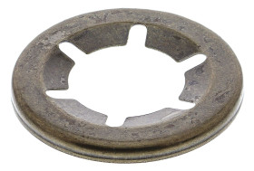 Nakrętka wciskowa, Emaliowane, Stalowe, Otwarte, do śr. wału: 8mm, śr zewn: 15.2mm