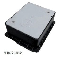 Studzienka kontrolno - pomiarowa plastik z pojemnikiem na protokół C1140304