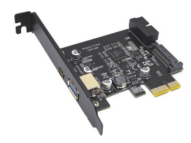 Karta USB-C + USB-A 3.1 PCI Express