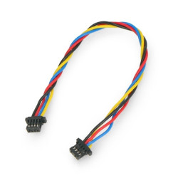 Qwiic przewód elastyczny z wtykiem 4-pin - 10cm - SparkFun PRT-17259