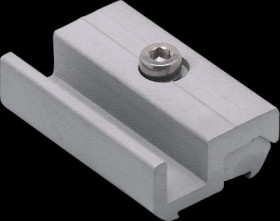 Mounting adapter, 17 x 25 x 8.2 mm for Bosch Rexroth pneumatic cylinder, E11892