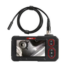 UNI-T UT667 przemysłowy endoskop do naprawy samochodów 4,3" wyświetlacz LCD HD IP67 wodoodporny sonda 1m/5m/10m akumulator 2000m