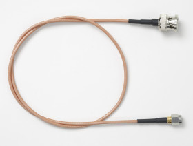 Kabel koncentryczny złącze A BNC złacze B SMA długość 1.22m typ kabla RG316/U Z zakończeniem