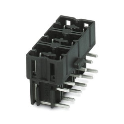 Listwa stykowa PCB 12-pinowe HSCH raster: 5 mm 2-rzędowe Phoenix Contact Mocowanie do lutowania falowego32 V W osłonie