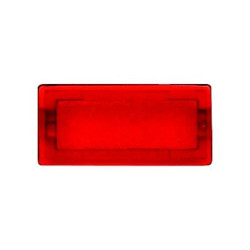 Merten Symbole prostokątne neutralny czerwony MTN395900