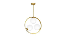 Lampa Sufitowa Vienna 3Xe14 Mlp5575 Milagro