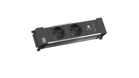 Bachmann Power Frame 2Xcee7/3 Usb Oplader, Stroom 2,0M Aeh