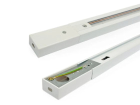 Szynoprzewód LED 1-Fazowy 1m Biały Listwa do Oświetlenia Szynowego HQ