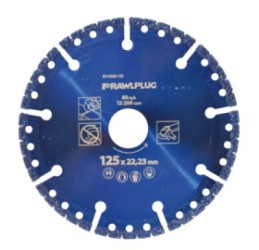 125X22,23MM MULTI TARCZA Z NASYPEM DIAMENTOWYM RT-DDE-125