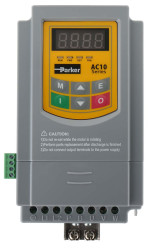 Przekształtnik częstotliwości 0,37 kW 1-fazowy 230 V AC 6,1 A 0.5 → 590Hz AC10 ModBus RS485 Silniki AC