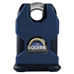Squire SS50CP5 Stronghold Solid Steel &amp; Brass Padlock 50mm Closed Shackle CEN3