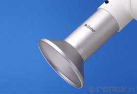 Końcówka pochłaniająca aluminiowa - średnica 200 mm