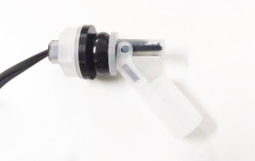 Przełącznik pływakowy Pływak Zamontowane z boku Kontrola poziomu płynu długość kabla 500mm RS PRO