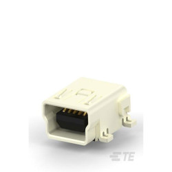 TE Connectivity 1734035-2 USB Connector Mini USB Type B Female Unshrouded